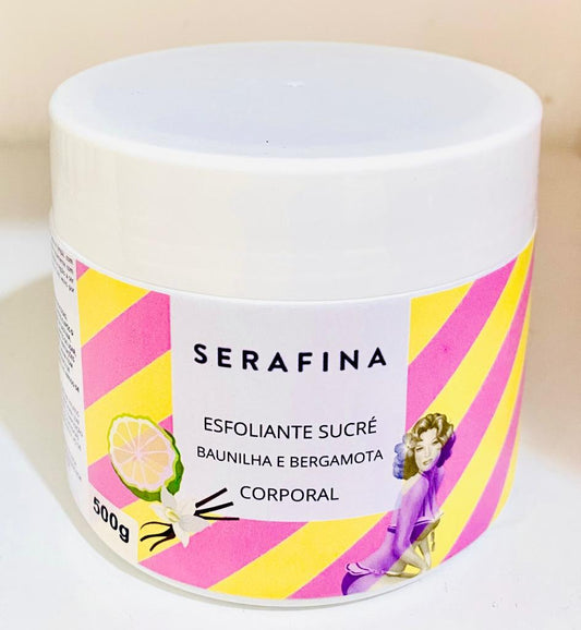 ESFOLIANTE CORPORAL SUCRÉ BAUNILHA E BERGAMOTA - 500g